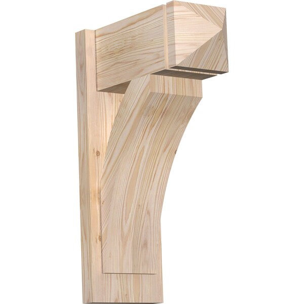 Ekena Millwork Thorton Arts & Crafts Smooth Outlooker, Douglas Fir, 7 1/2"W x 16"D x 24"H OUT08X16X24THR03SDF - main